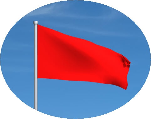red motogp flag