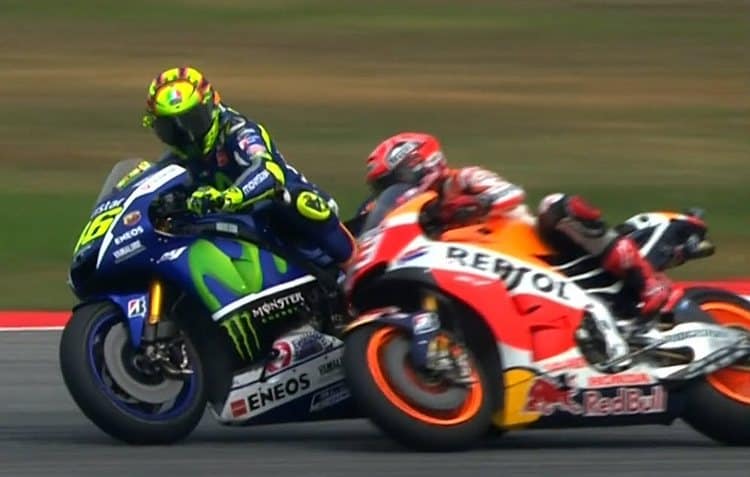 Rossi Marquez incident Sepang MotoGP 2015
