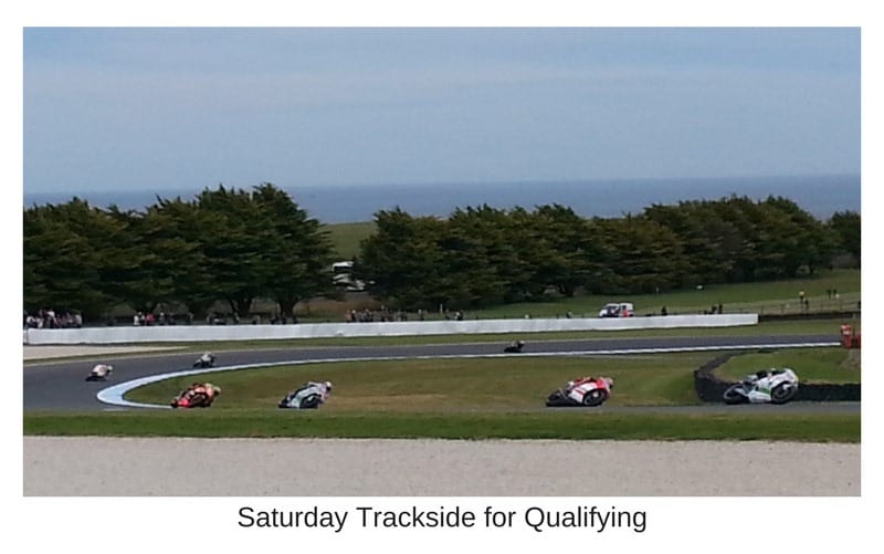 Saturday Qualifying Phillip island MotoGP