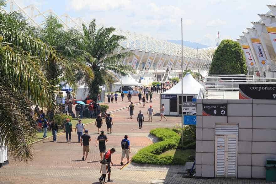 Sepang circuit interior