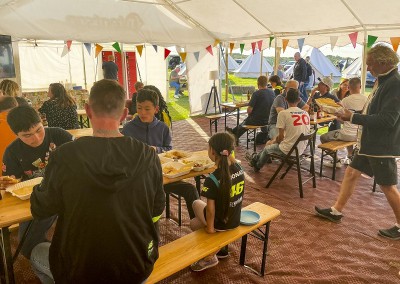 intentsGP campsite at the Silverstone MotoGP