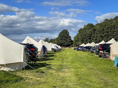 intentsgp glamping tents for the silverstone motogp