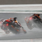 Valencia MotoGP 2018 wet race
