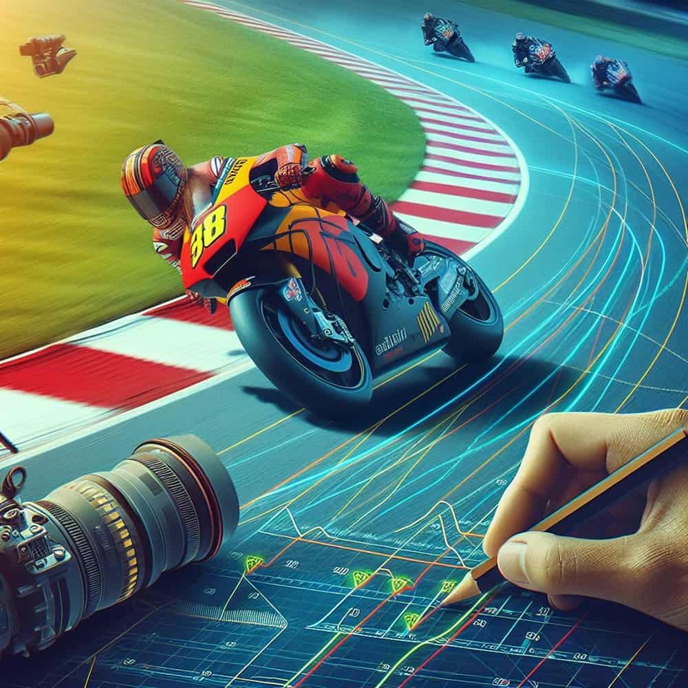 videometry motogp depiction